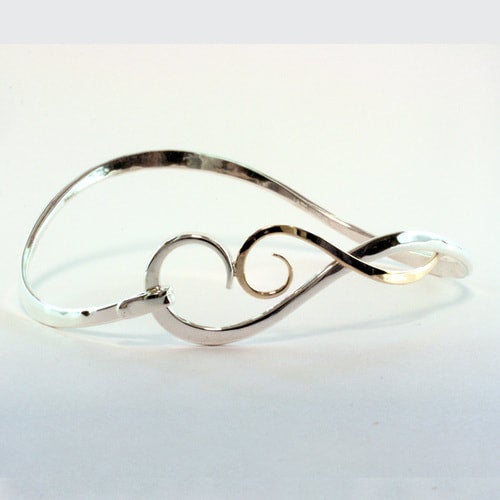 Oyster Bracelets - Silver and Gold