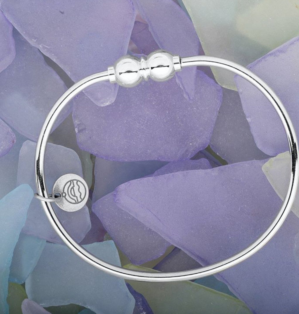 Cape Cod Sterling Silver Double Ball Bracelet The Gilded Oyster