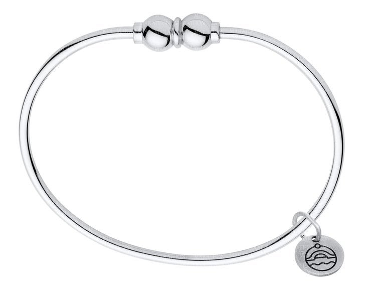 Cape Cod Sterling Silver Double Ball Bracelet The Gilded Oyster