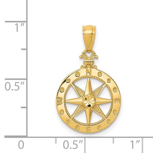 Tiny Compass Necklace – Ornamental Things