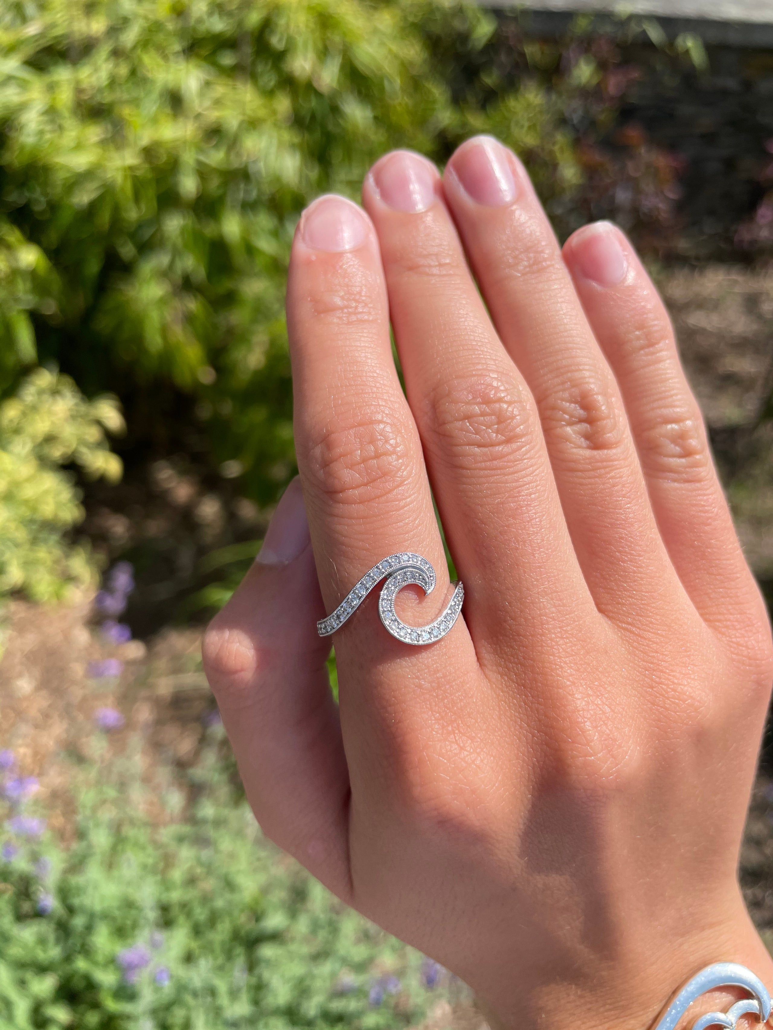 Coast and top wave rings