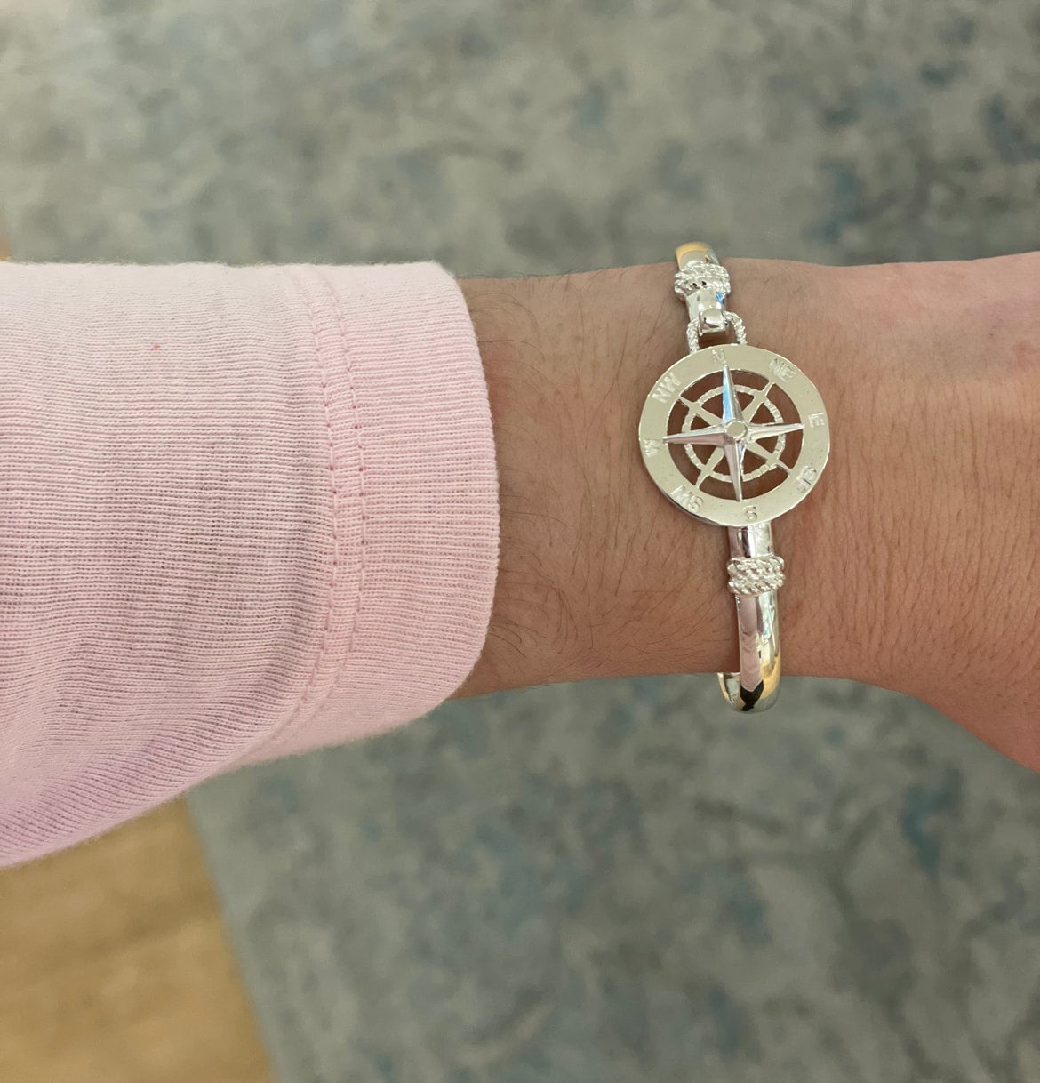 Compass bracelet discount