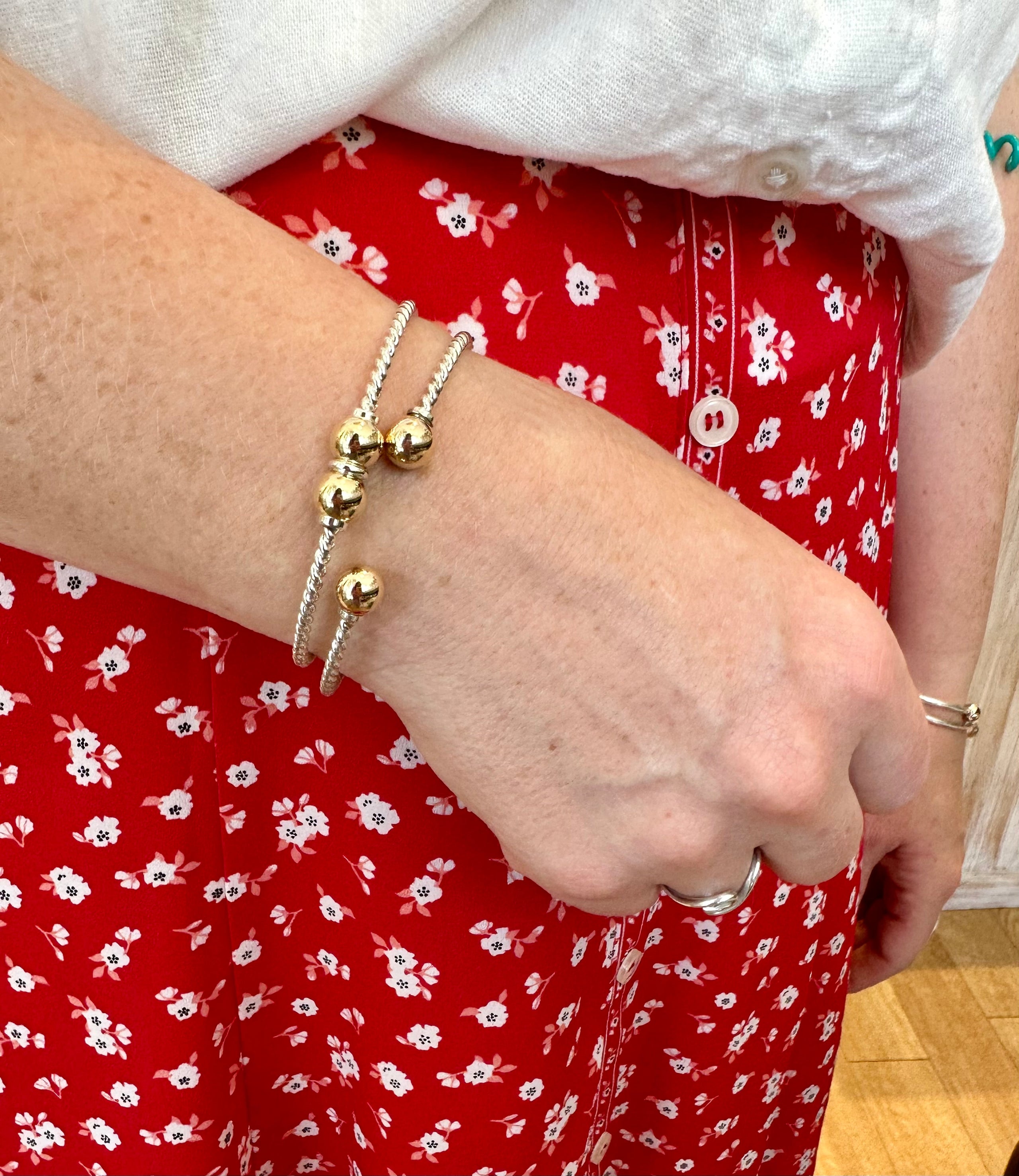 Cape cod store twist cuff bracelet