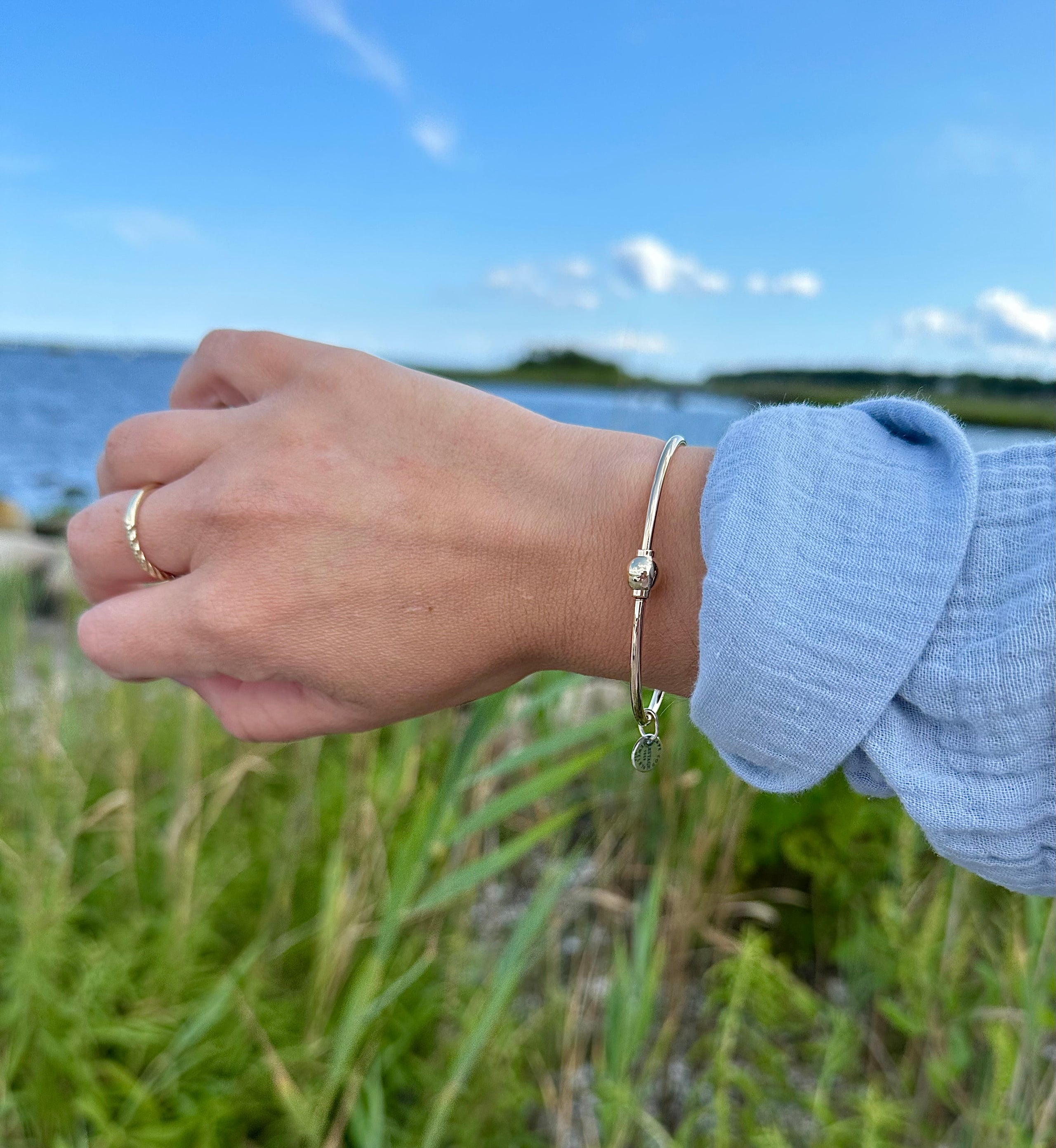 14K Yellow Gold Solid Cape Cod Bracelet by LeStage The Gilded Oyster