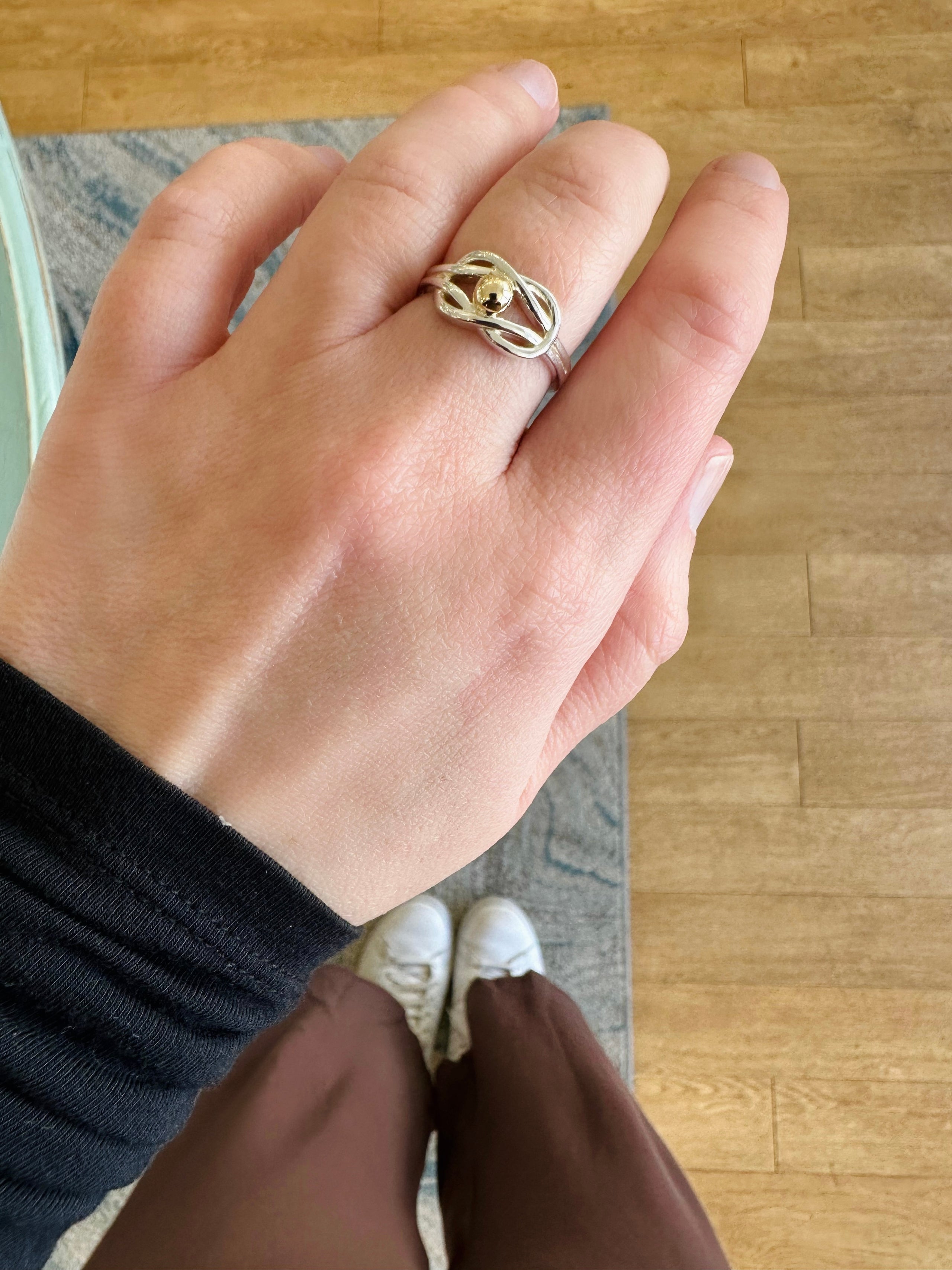 Sailors knot ring store